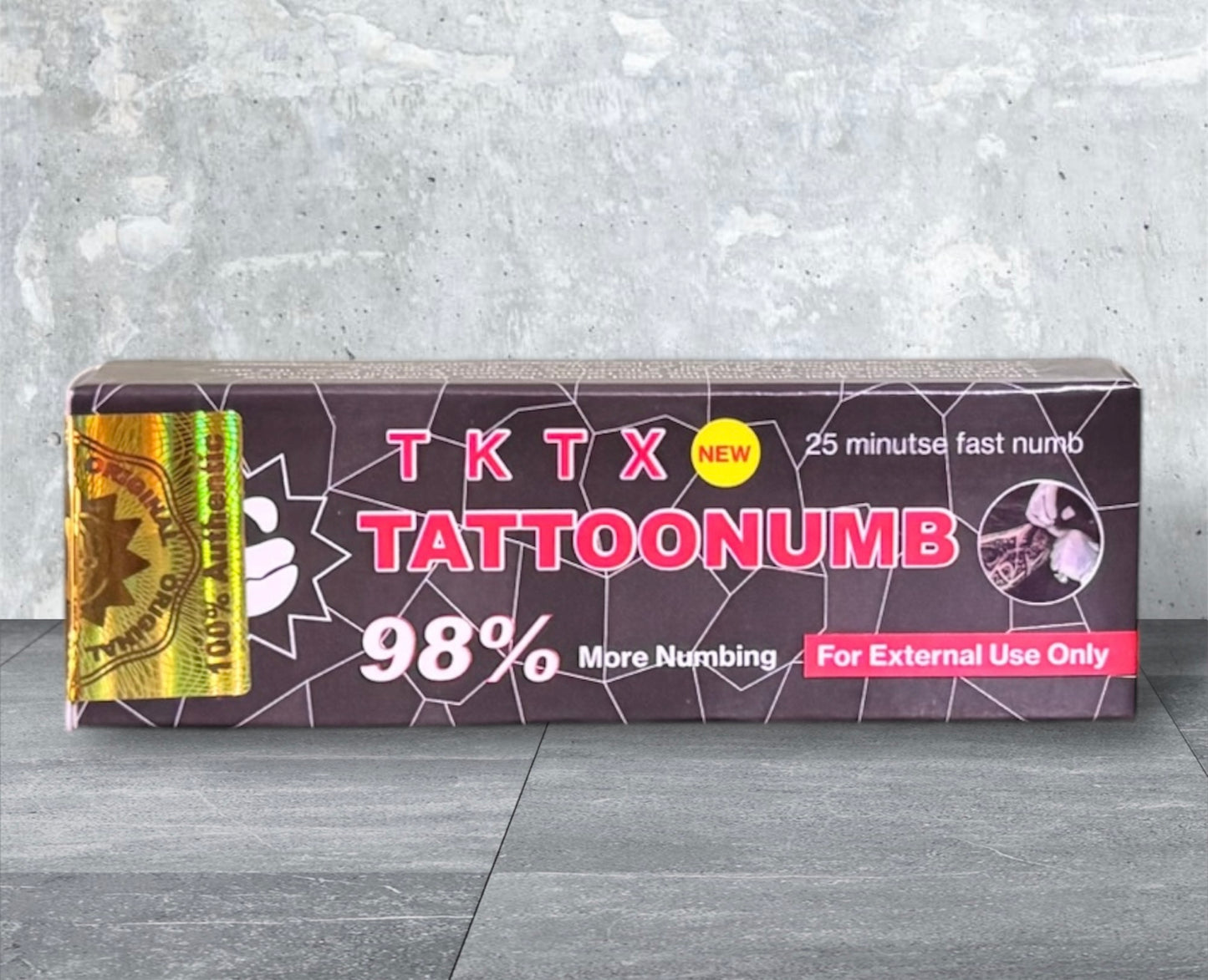 TKTX 98% Amarela , Preta ou Verde, Pomada para Tatuagem, Micropigmentação Sem Dor